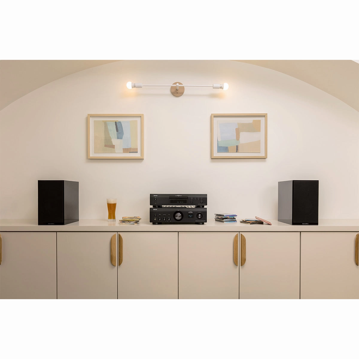 Denon DCD-900NE CD Player and PMA-900HNE Integrated Network Amplifier (Black)