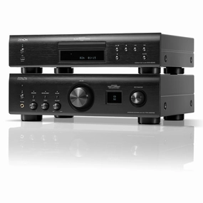 Denon DCD-900NE CD Player and PMA-900HNE Integrated Network Amplifier (Black) CD player,Compact Disc Player,CD Transport