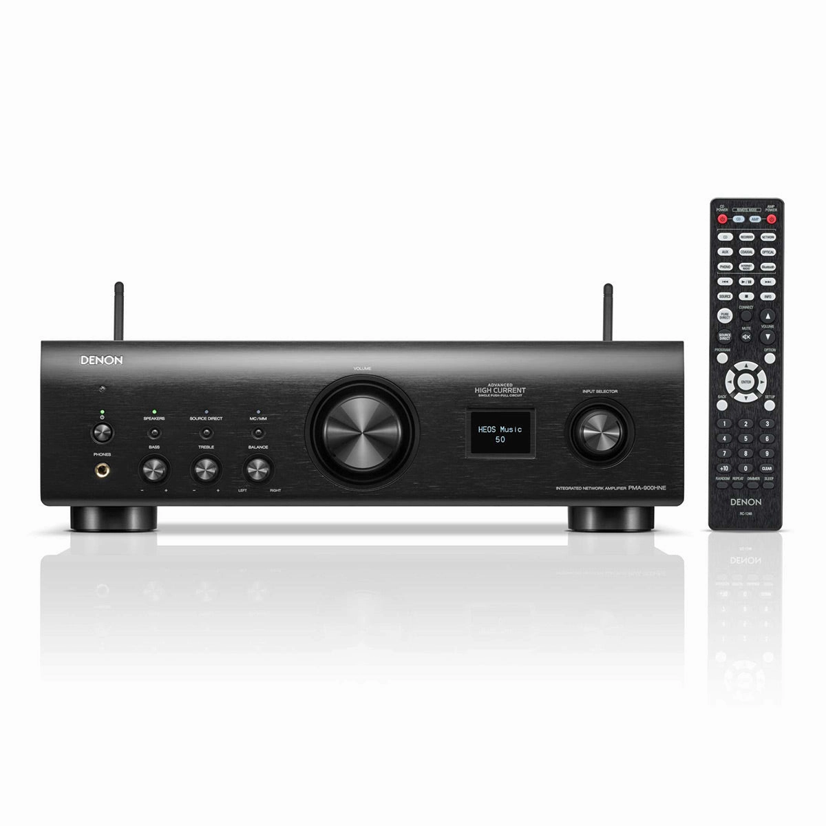 Denon DCD-900NE CD Player and PMA-900HNE Integrated Network Amplifier (Black)