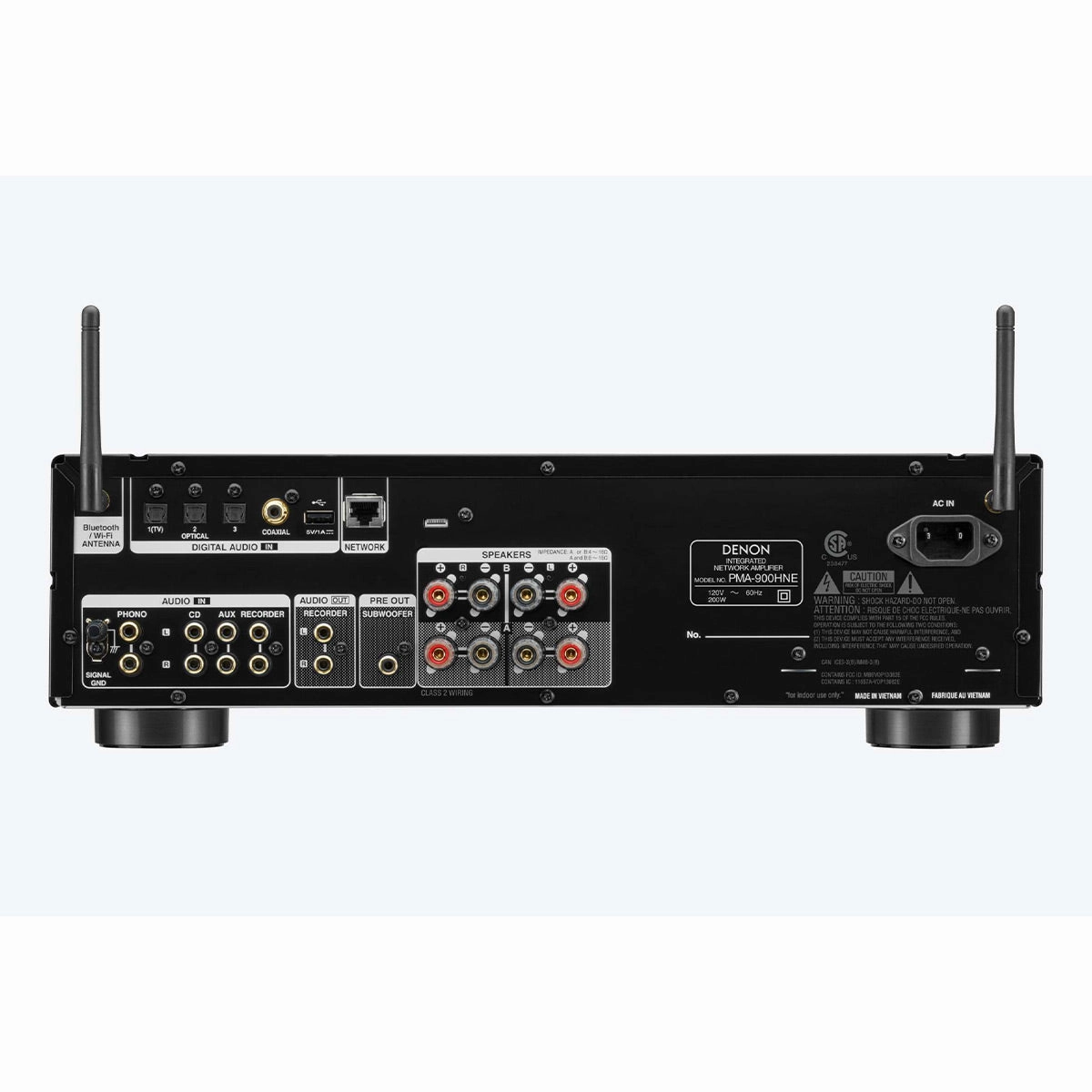 Denon DCD-900NE CD Player and PMA-900HNE Integrated Network Amplifier (Black)