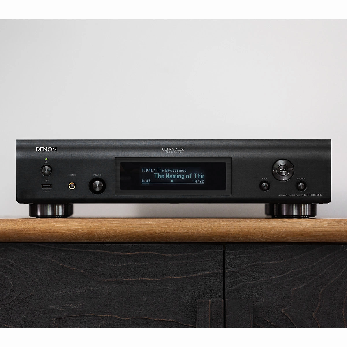 Denon DNP-2000NE Network Player with Ultra AL32 Processing and HEOS Built-In (Black)
