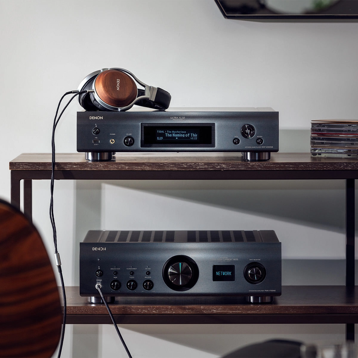 Denon DNP-2000NE Network Player with Ultra AL32 Processing and HEOS Built-In (Black)