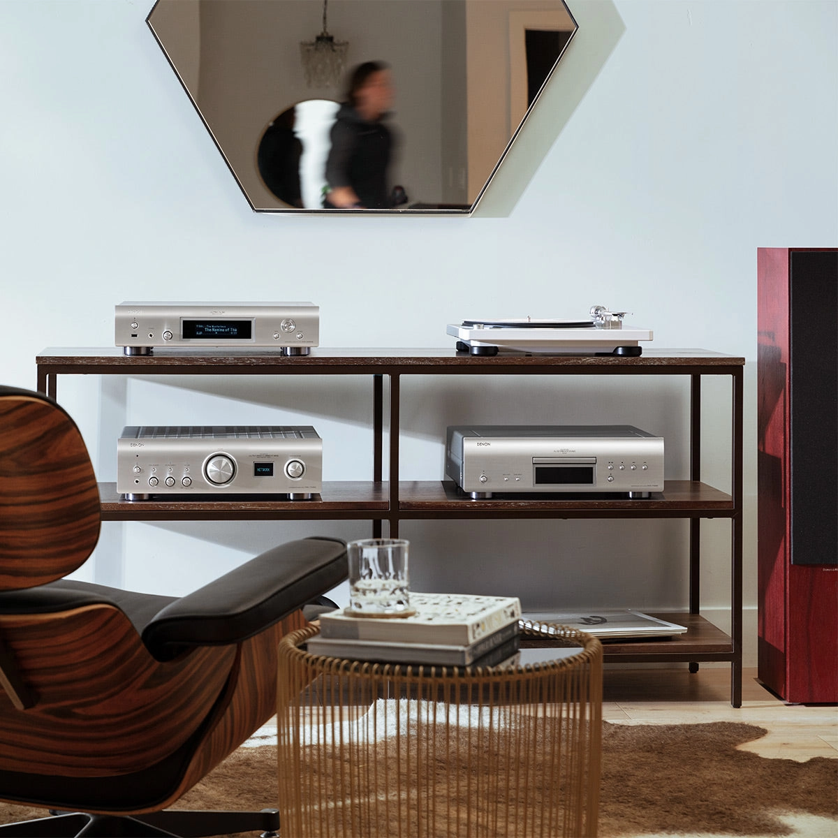 Denon DNP-2000NE Network Player with Ultra AL32 Processing and HEOS Built-In (Silver)