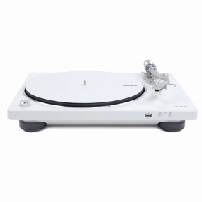 Denon: DP-450USB Turntable - White (DP450USBWT) Record player,Vinyl Player,Analog Turntable