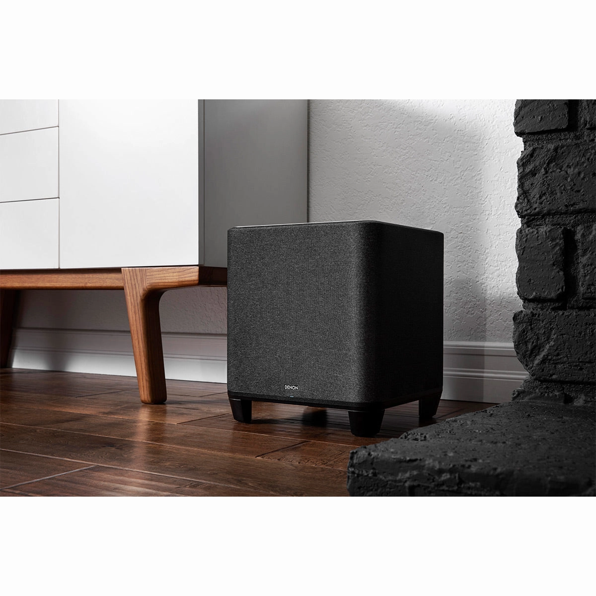 Denon Home Sound Bar 550 with Dolby Atmos and HEOS Built-in and Denon Home Wireless 8" Subwoofer with HEOS