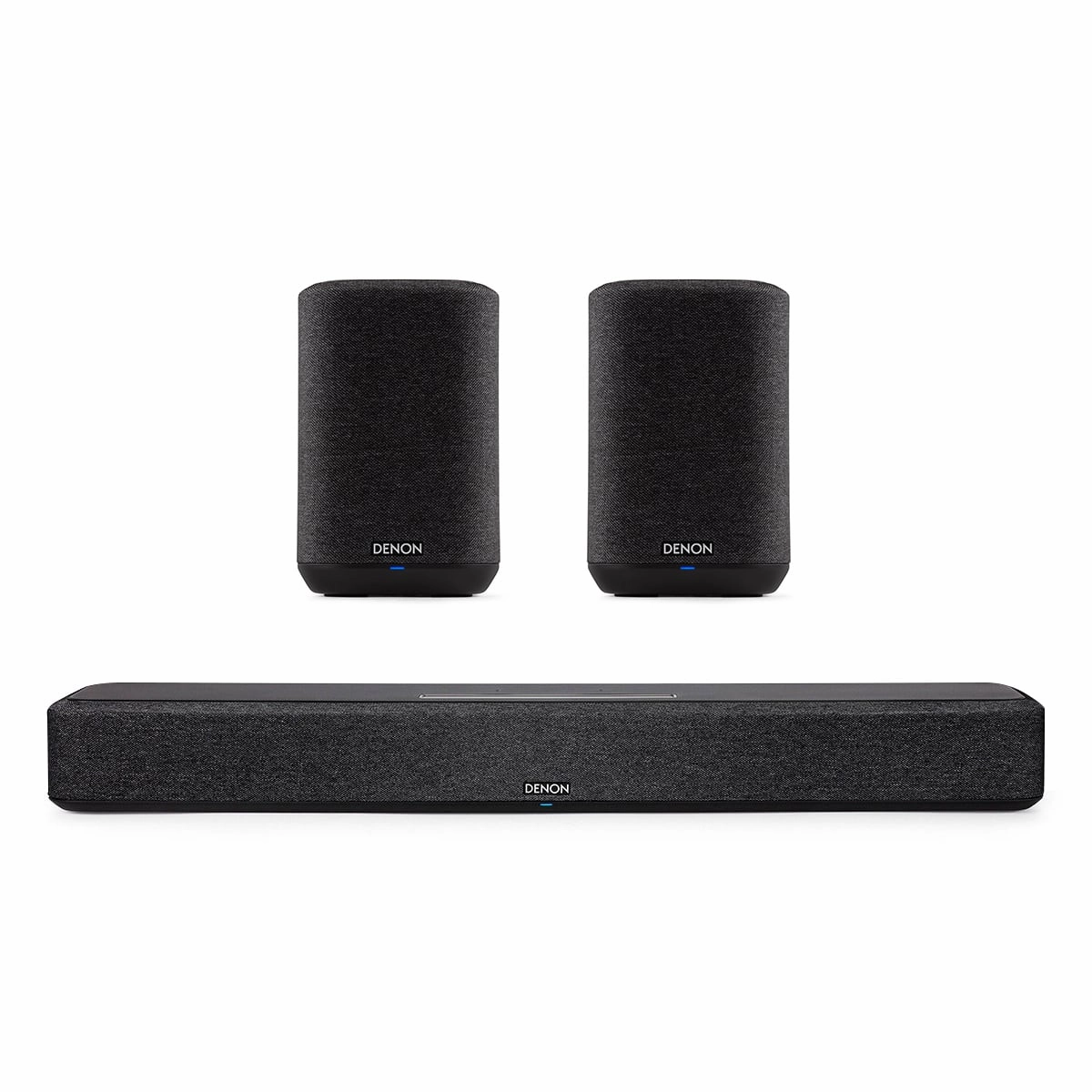 Denon Home Sound Bar 550 with Home 150 Wireless Streaming Speakers (Black) Soundbars,TV Sound Systems,Bar Speakers