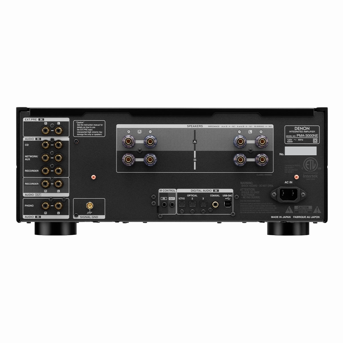 Denon PMA-3000NE Reference 2-Channel Integrated Amplifier (Black)