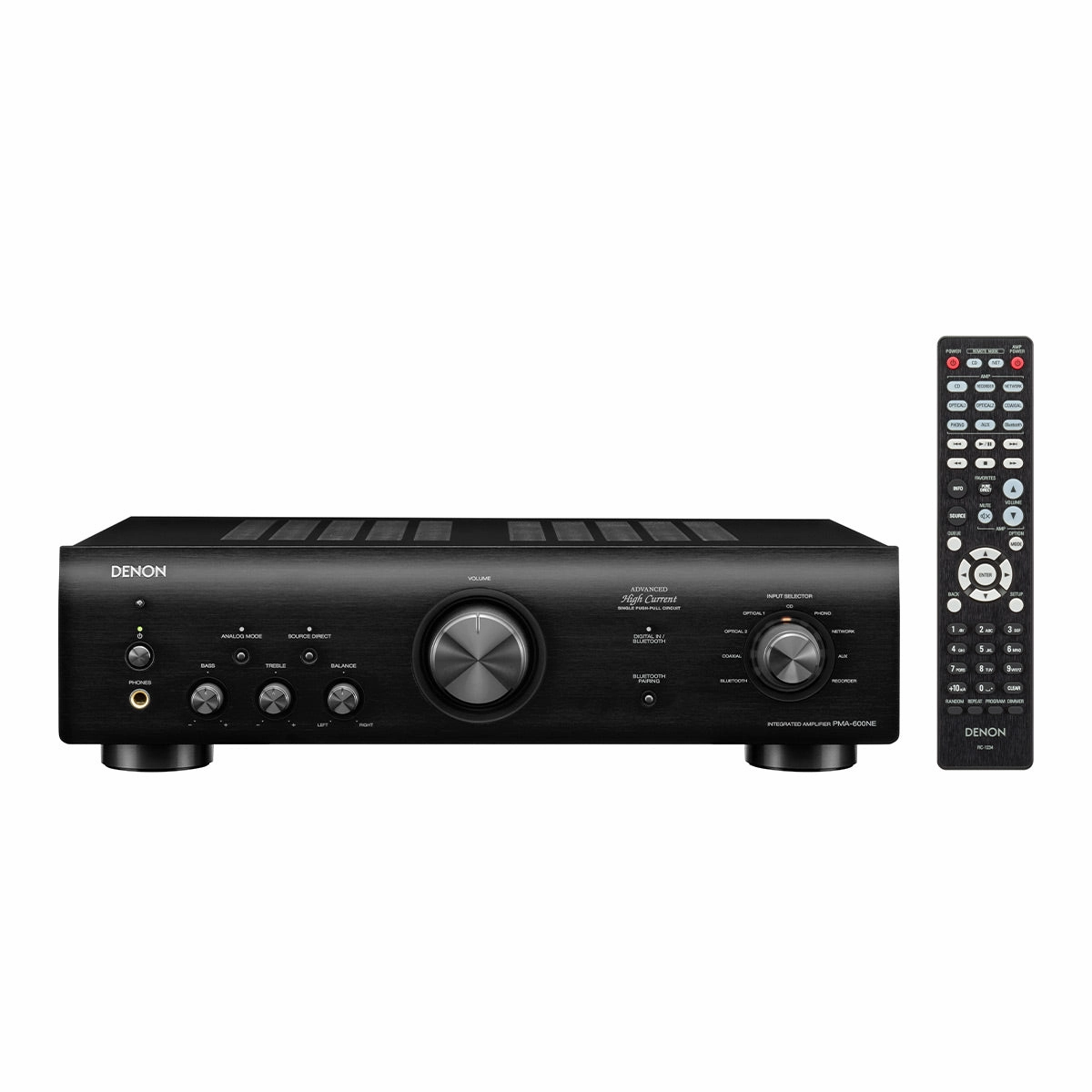 Denon PMA-600NE 2 Channel 70W Integrated Amplifier with Bluetooth hi-fi volume knob,hi-fi remote control system,hi-fi smart amplifier