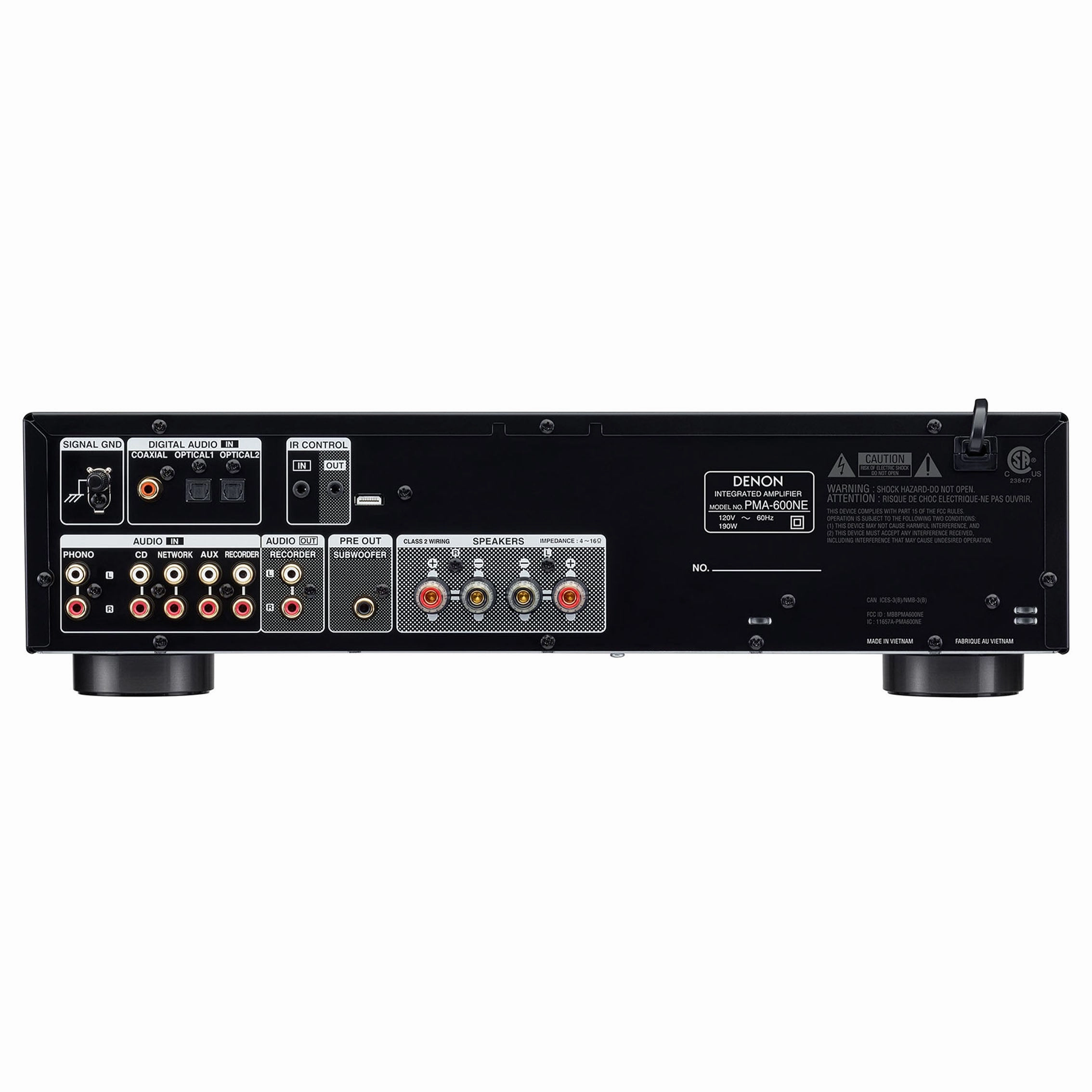 Denon PMA-600NE 90W Stereo Integrated Amplifier (Each)