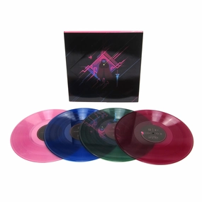 Disasterpeace: Hyper Light Drifter (180g, Colored Vinyl) Vinyl 4LP Boxset Soundtracks,Film Scores,Movie Music Gear