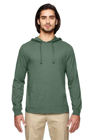 Econscious Mens Eco Jersey Hooded T-SHirt Hoodie - Asparagus Green  The best Clothing Econscious