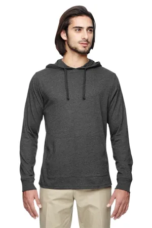 Econscious Mens Eco Jersey Hooded T-SHirt Hoodie - Charcoal Grey  The best Clothing Econscious