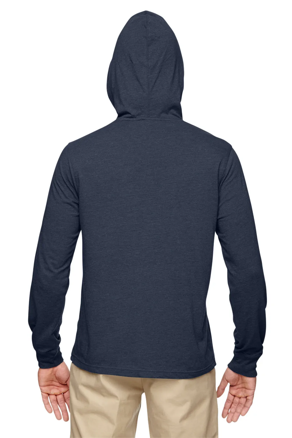 Econscious Mens Eco Jersey Hooded T-SHirt Hoodie - Water Blue  The best Clothing Econscious
