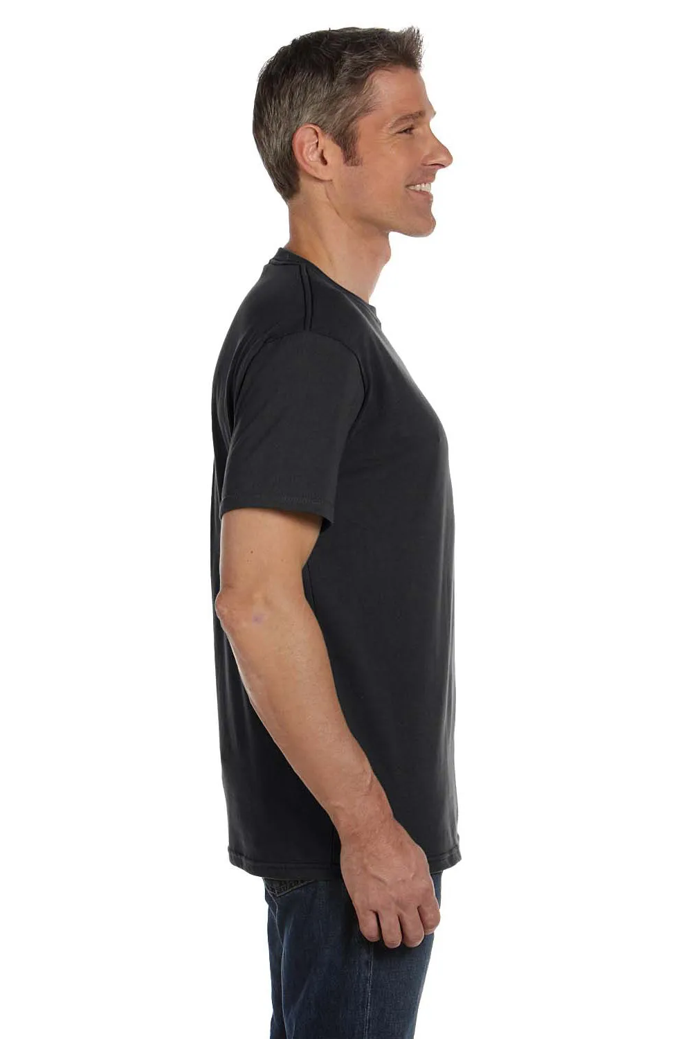 Econscious Mens Short Sleeve Crewneck T-Shirt - Charcoal Grey  The best Clothing Econscious
