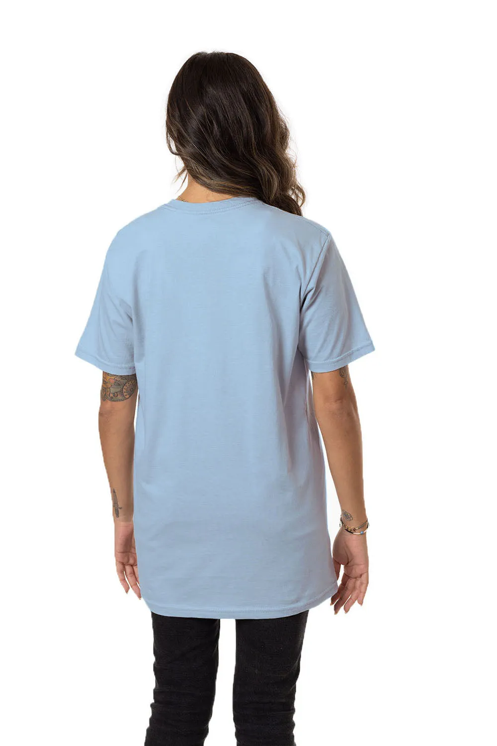 Econscious Mens Short Sleeve Crewneck T-Shirt - Ice Blue  The best Clothing Econscious