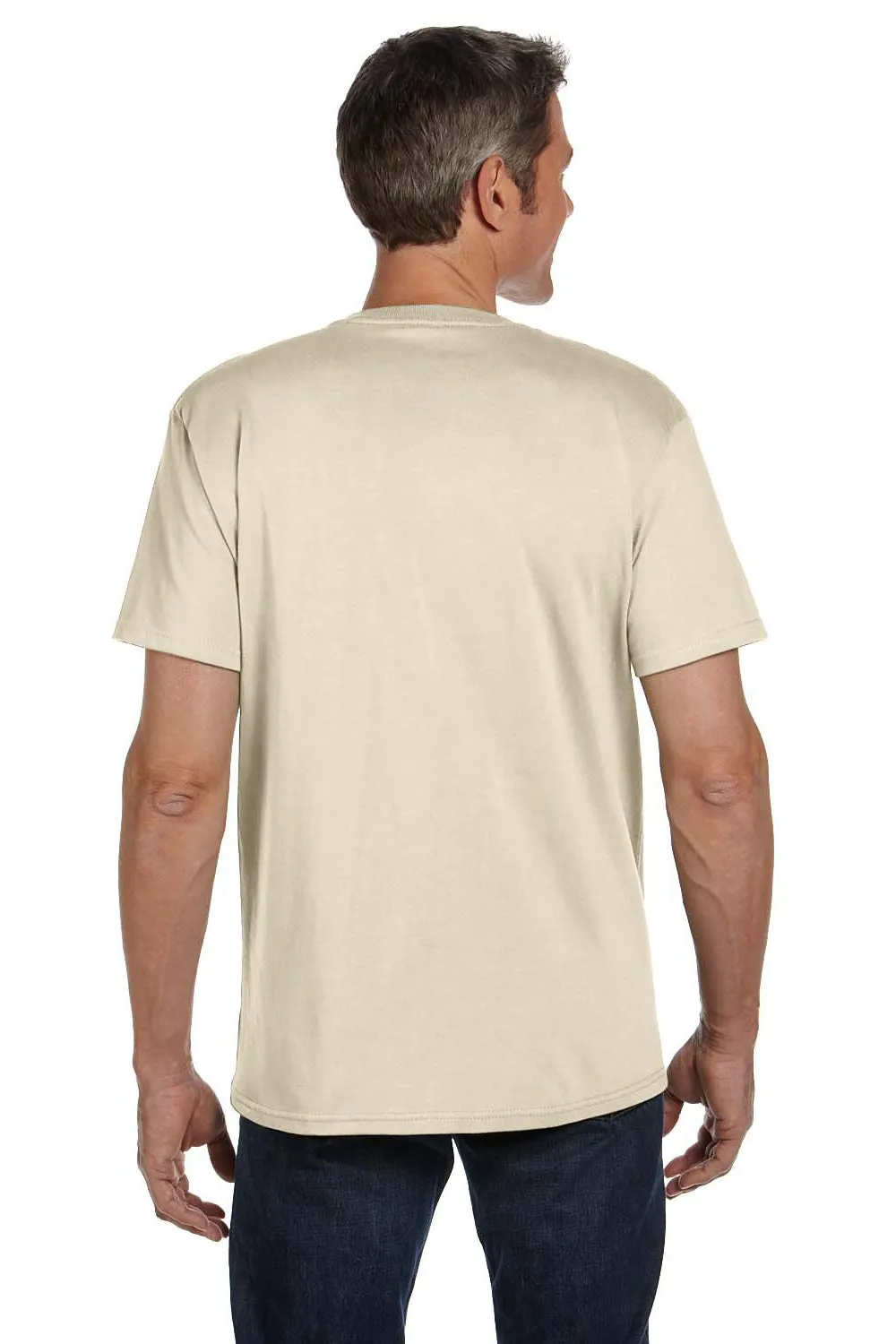 Econscious Mens Short Sleeve Crewneck T-Shirt - Natural  The best Clothing Econscious