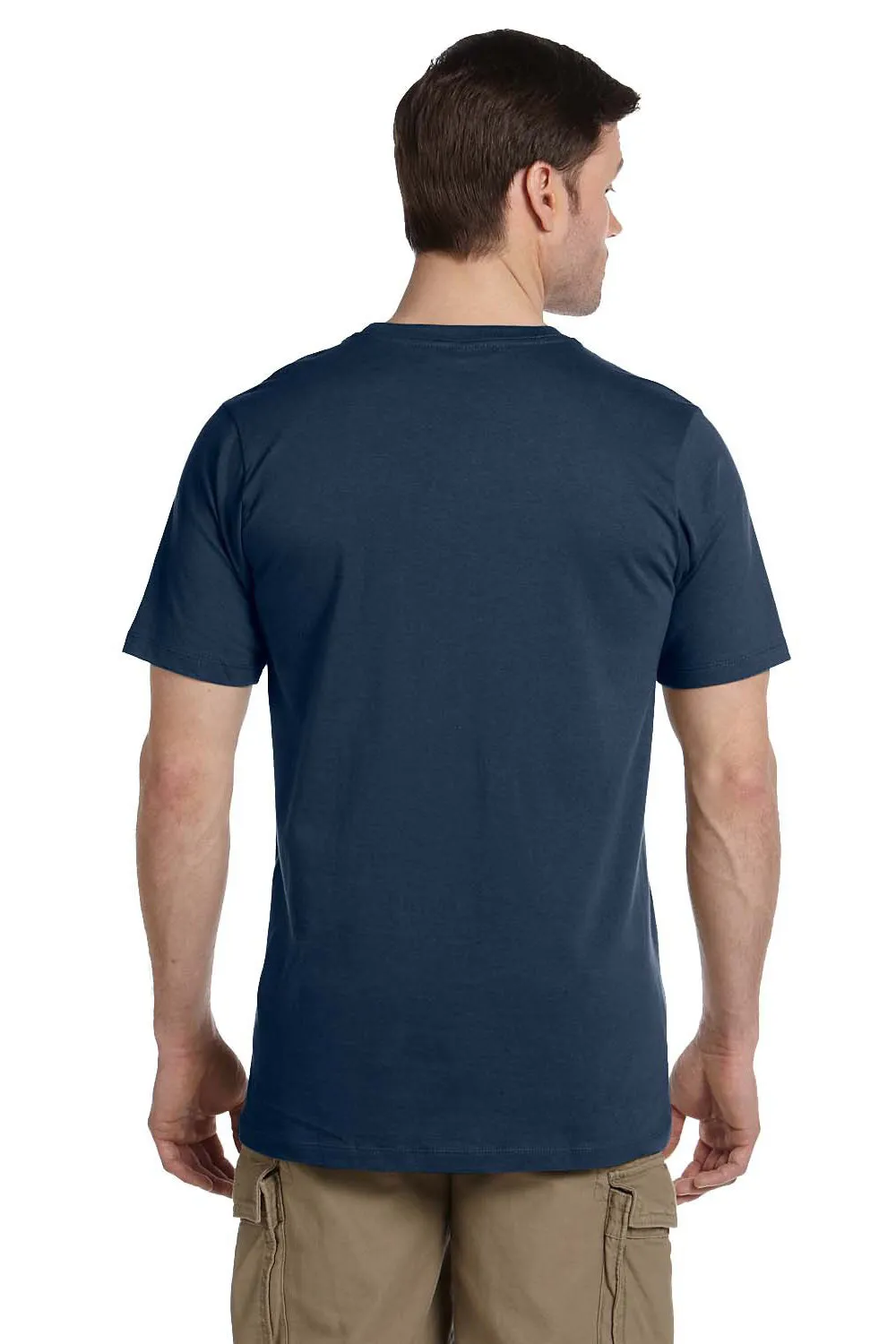 Econscious Mens Short Sleeve Crewneck T-Shirt - Navy Blue  The best Clothing Econscious