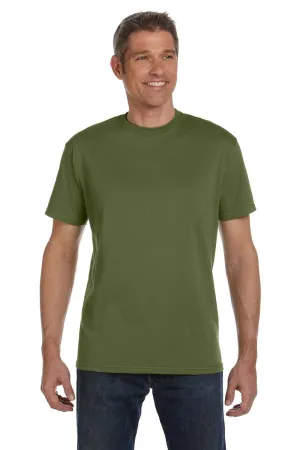Econscious Mens Short Sleeve Crewneck T-Shirt - Olive Green  The best Clothing Econscious