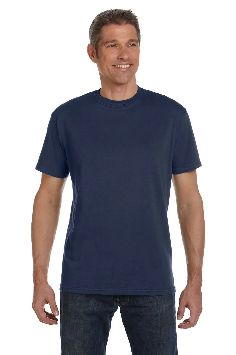 Econscious Mens Short Sleeve Crewneck T-Shirt - Pacific Blue  The best Clothing Econscious