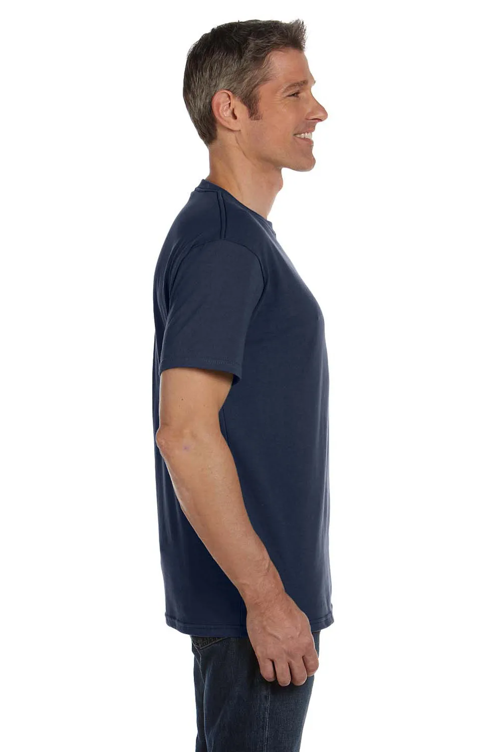 Econscious Mens Short Sleeve Crewneck T-Shirt - Pacific Blue  The best Clothing Econscious