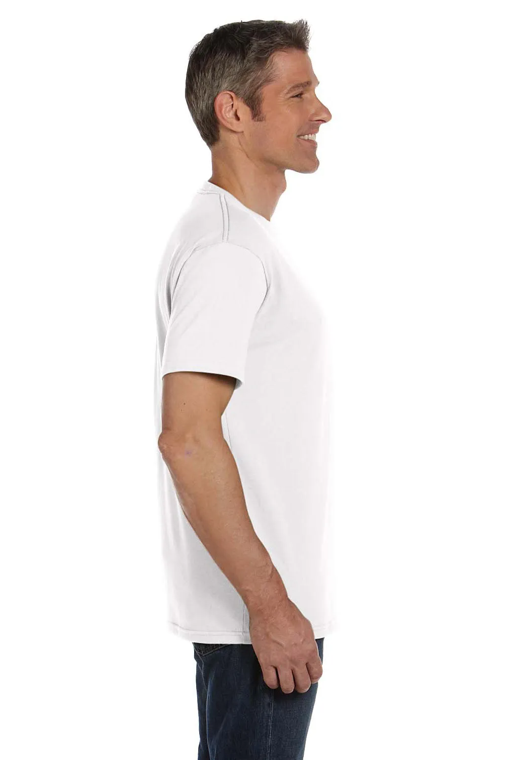Econscious Mens Short Sleeve Crewneck T-Shirt - White  The best Clothing Econscious