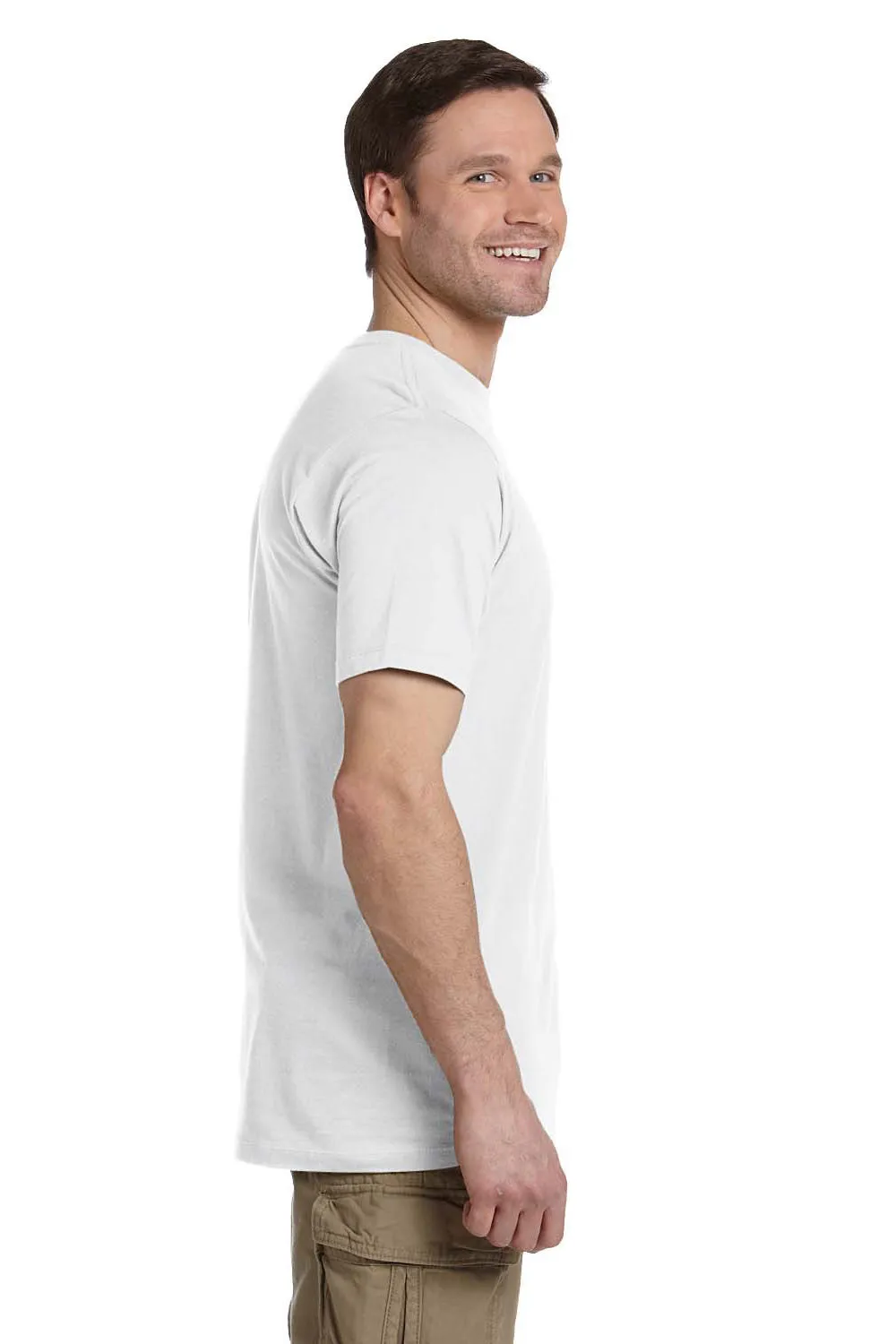Econscious Mens Short Sleeve Crewneck T-Shirt - White  The best Clothing Econscious