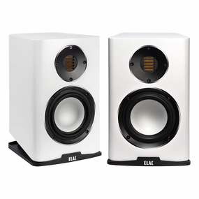 Elac BS243.4-SW 5.25 Inch Bookshelf Speakers - Pair (Satin White)