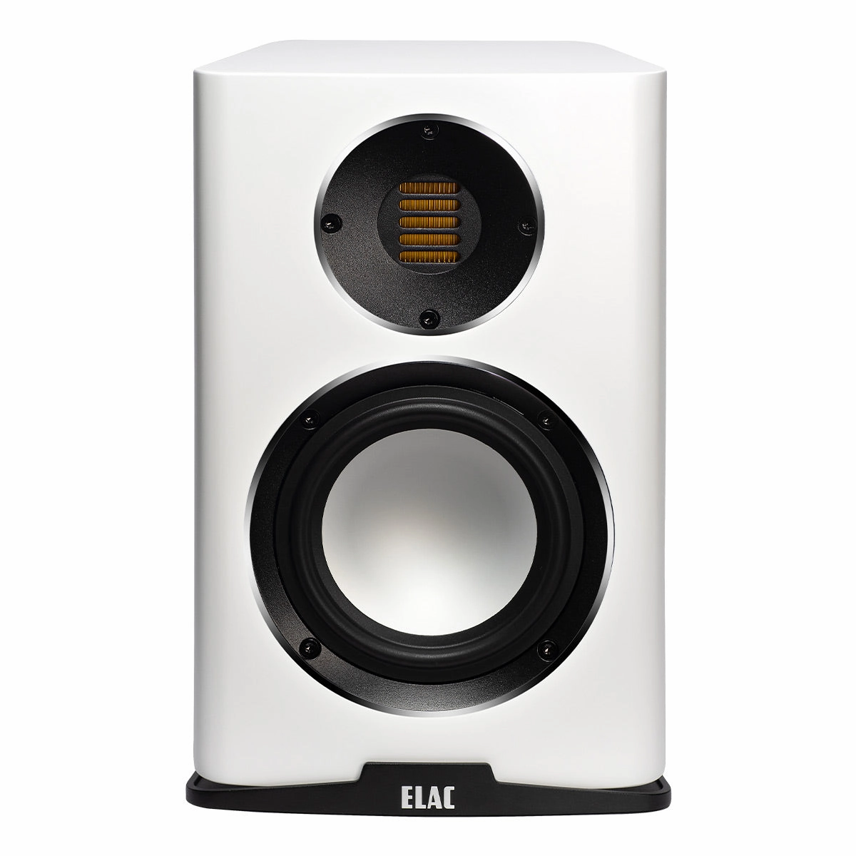 Elac BS243.4-SW 5.25 Inch Bookshelf Speakers - Pair (Satin White)
