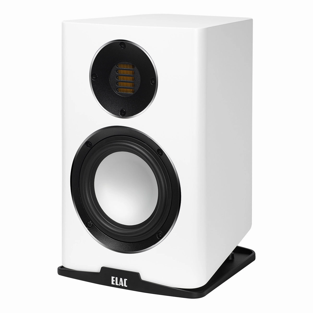 Elac BS243.4-SW 5.25 Inch Bookshelf Speakers - Pair (Satin White)