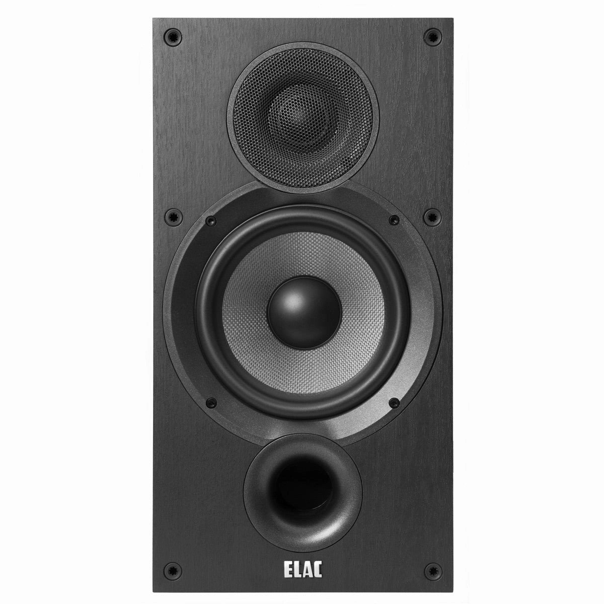 Elac DB62 Debut 2.0 Bookshelf Speakers - Pair (Black Ash Vinyl)