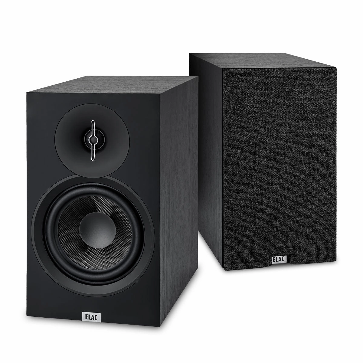 Elac DB63 Debut 3.0 6.5 Inch Bookshelf Speakers - Pair (Black)