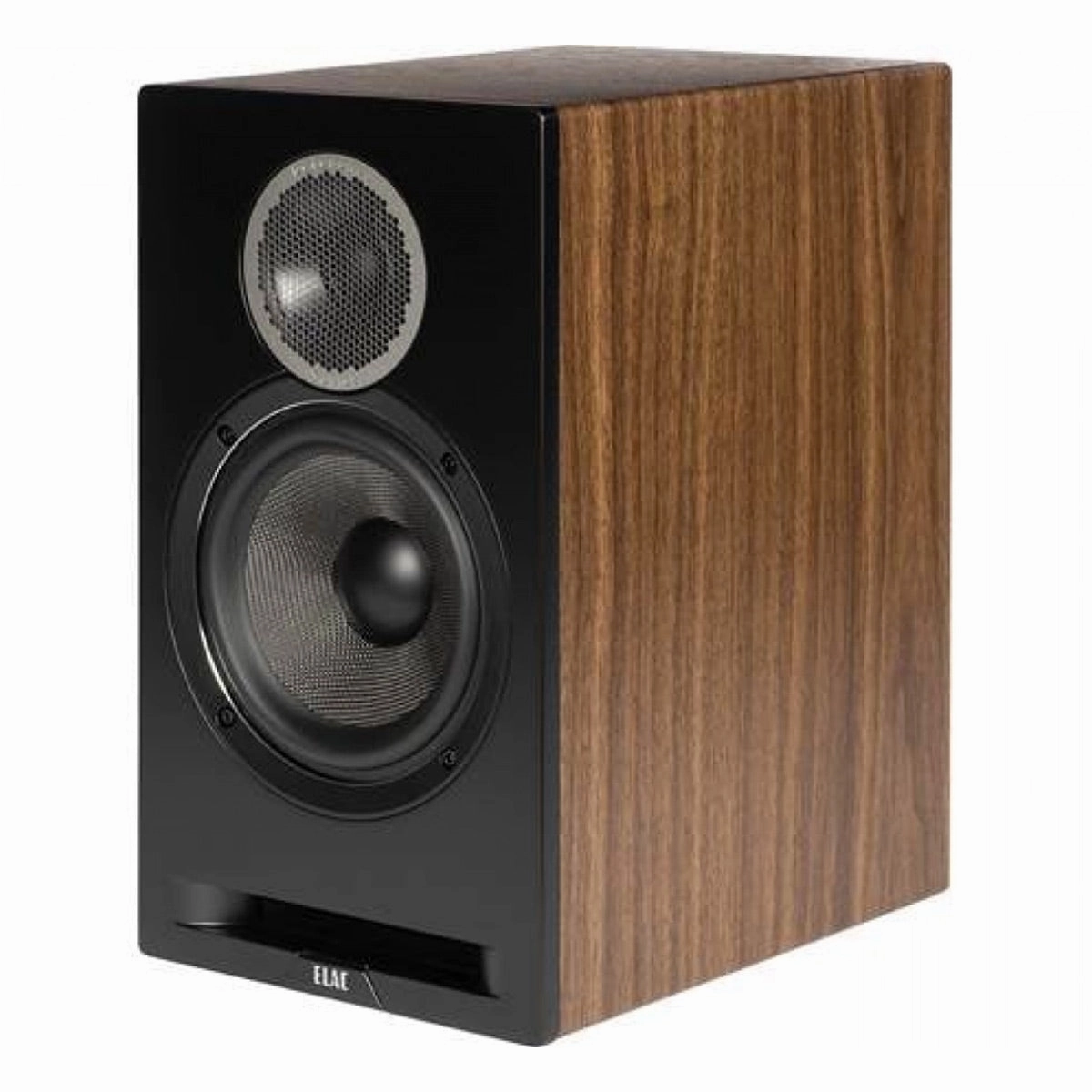 Elac DBR62 6.5 Inch Bookshelf Speakers - Pair (Walnut/Black)