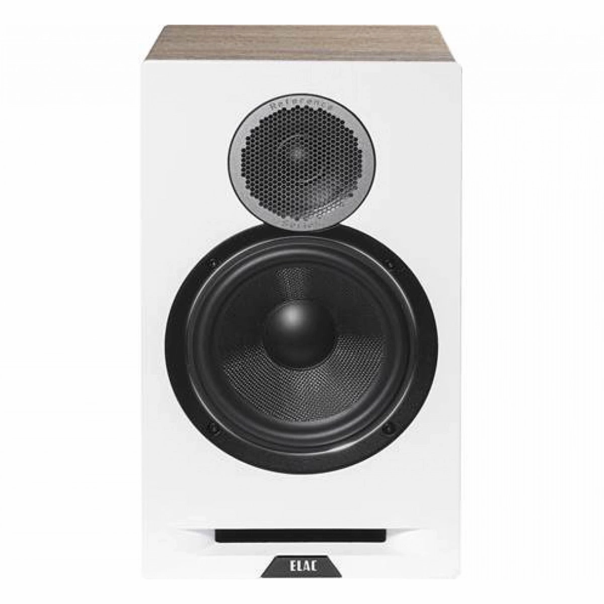 Elac DBR62-W 6.5 Inch Bookshelf Speakers - Pair (Oak/White)