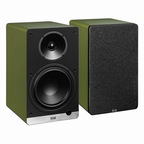 Elac DCB61 Debut ConneX Powered Bookshelf Speaker - Pair (Olive)