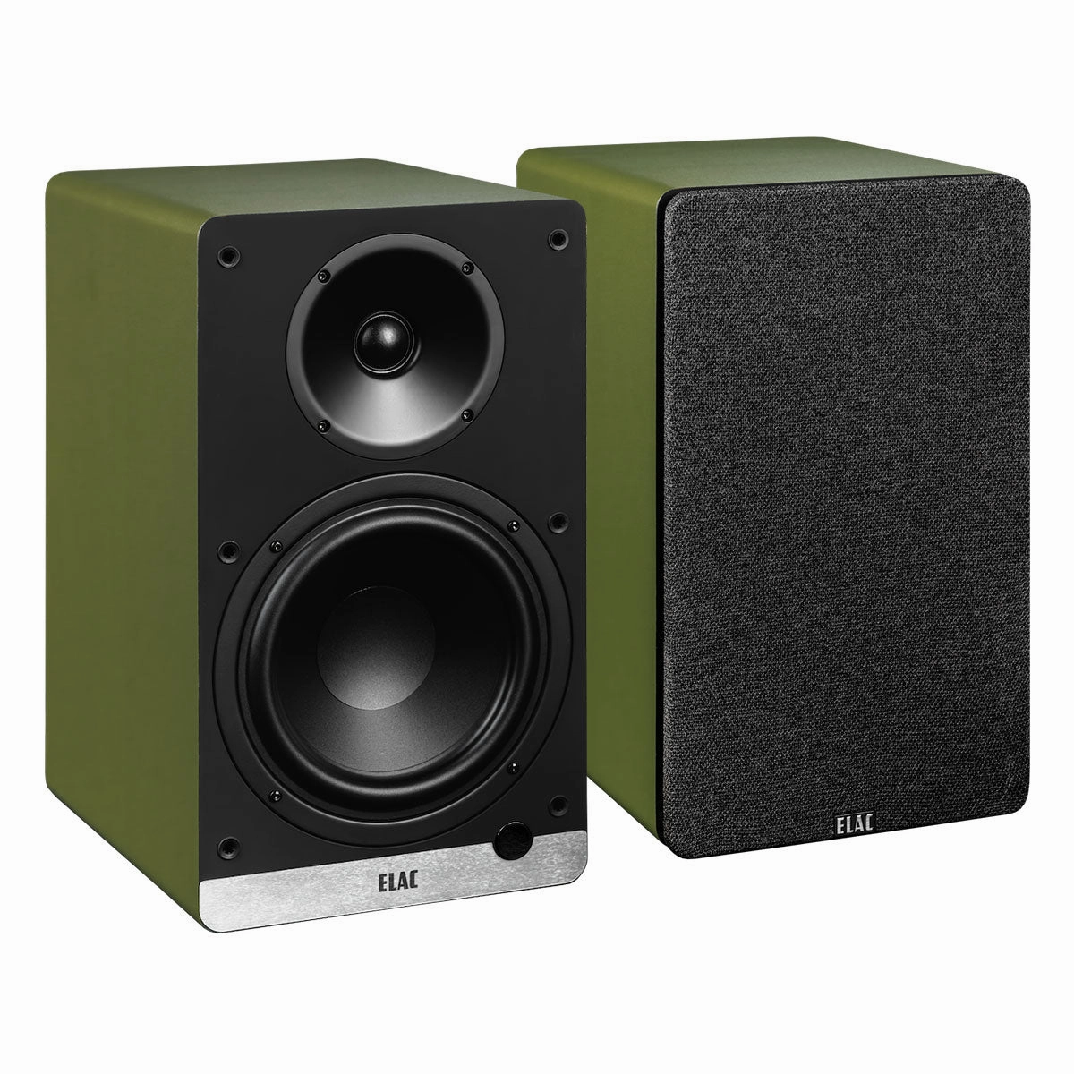 Elac DCB61 Debut ConneX Powered Bookshelf Speaker - Pair (Olive)