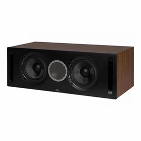 Elac DCR52 5.25 Inch Center Channel Speaker - Each (Walnut/Black) Center Channel Speakers,Home Theater Center,Dialog Speakers
