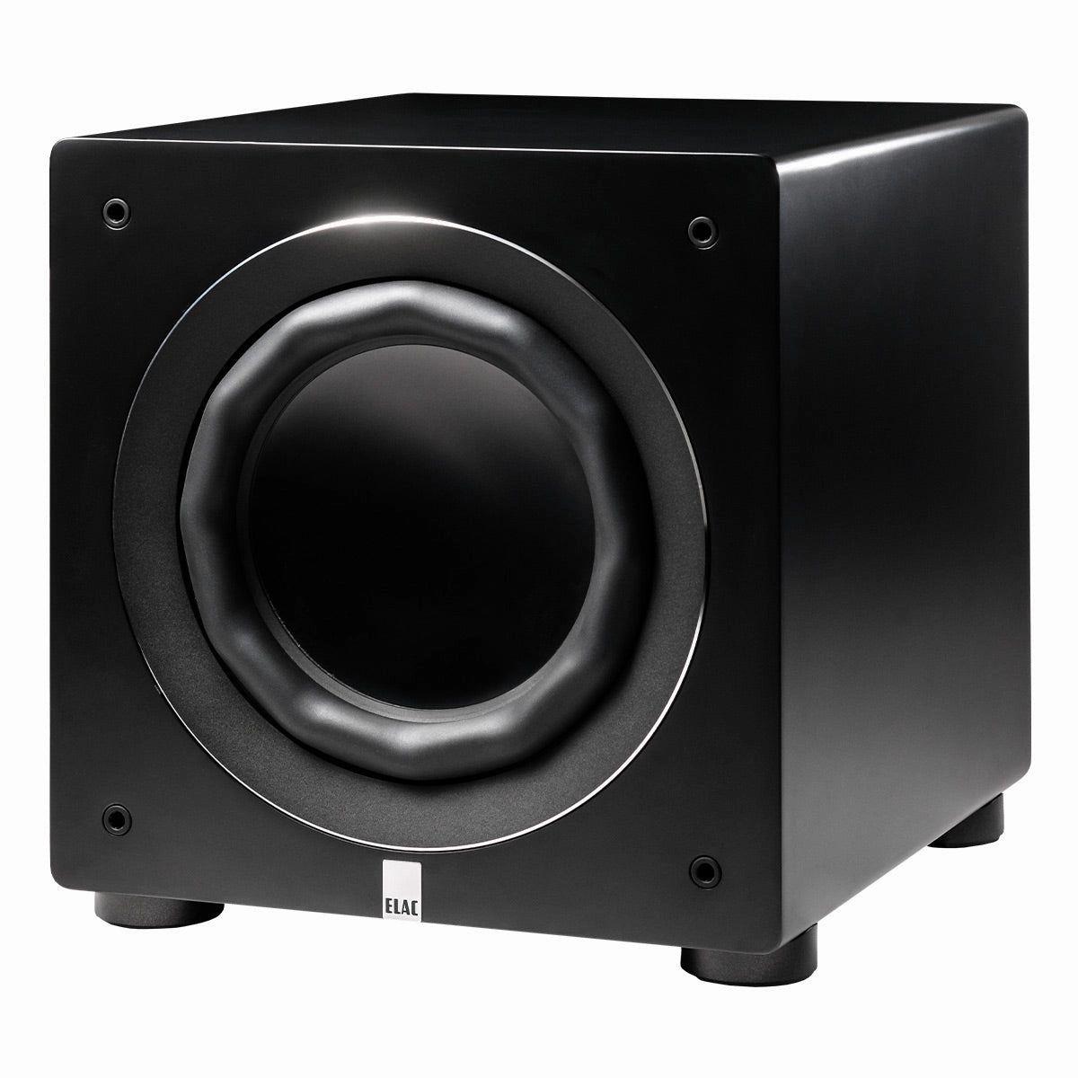 Elac RS500 Varro Reference 10 Inch Smart Subwoofer - Each (Satin Black) Subwoofers,Bass Speakers,Woofers