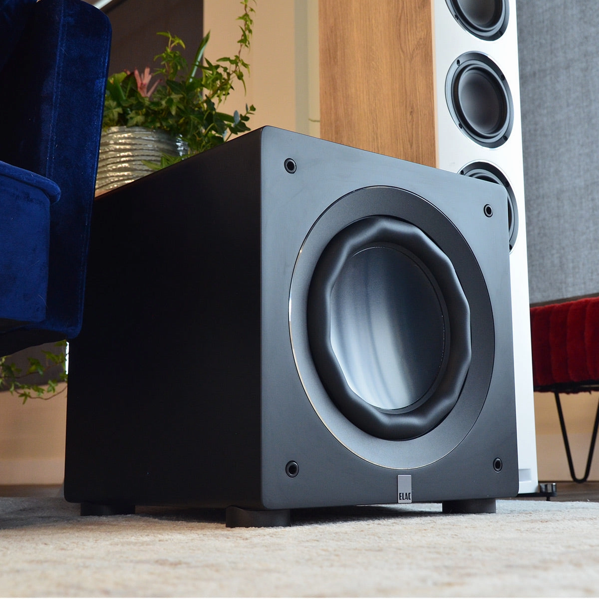 Elac RS500 Varro Reference 10 Inch Smart Subwoofer - Each (Satin Black)