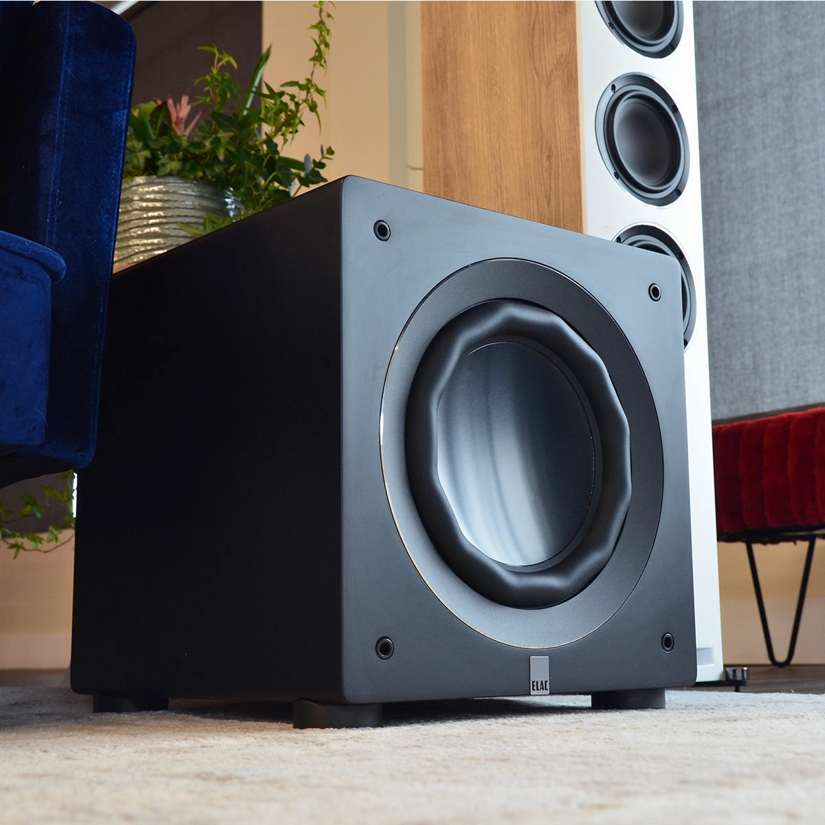 Elac RS700 Varro Reference 12 Inch Smart Subwoofer - Each (Satin Black)