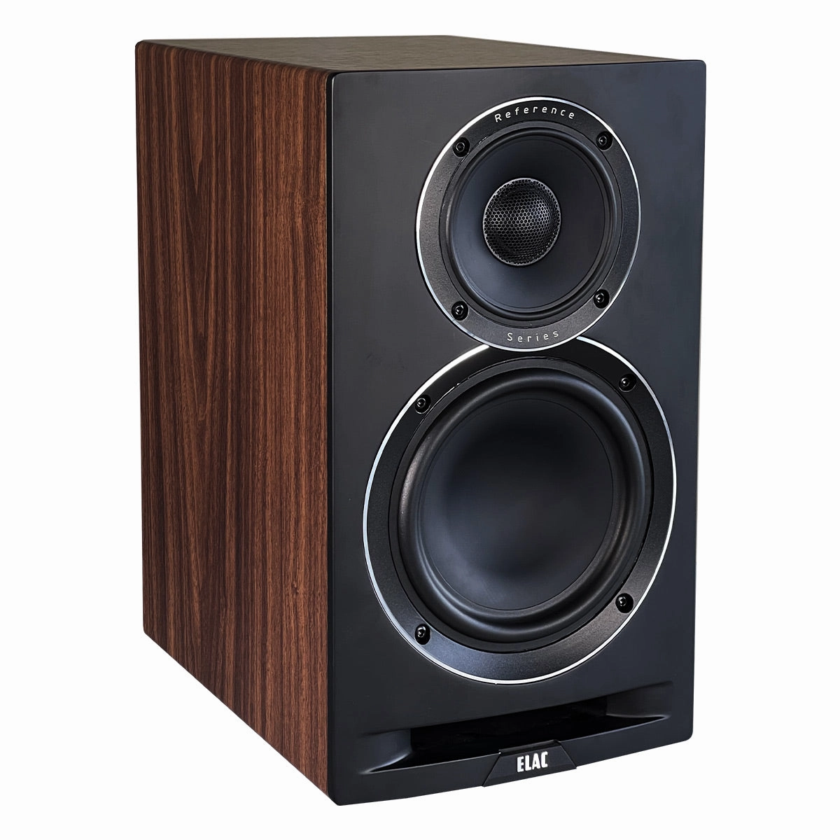 Elac UBR62 6.5 Inch Bookshelf Speakers - Pair (Walnut/Black)