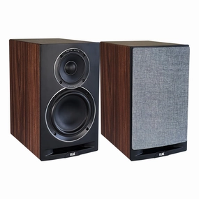 Elac UBR62 6.5 Inch Bookshelf Speakers - Pair (Walnut/Black)