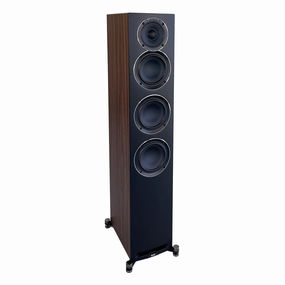Elac UFR52 5.25 Inch Floorstanding Speaker - Each (Walnut/Black)