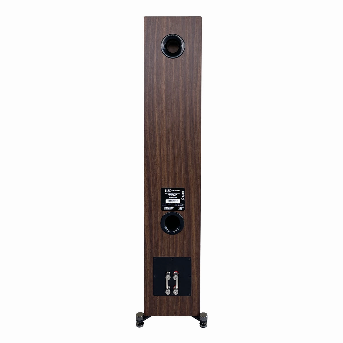 Elac UFR52 5.25 Inch Floorstanding Speaker - Each (Walnut/Black)