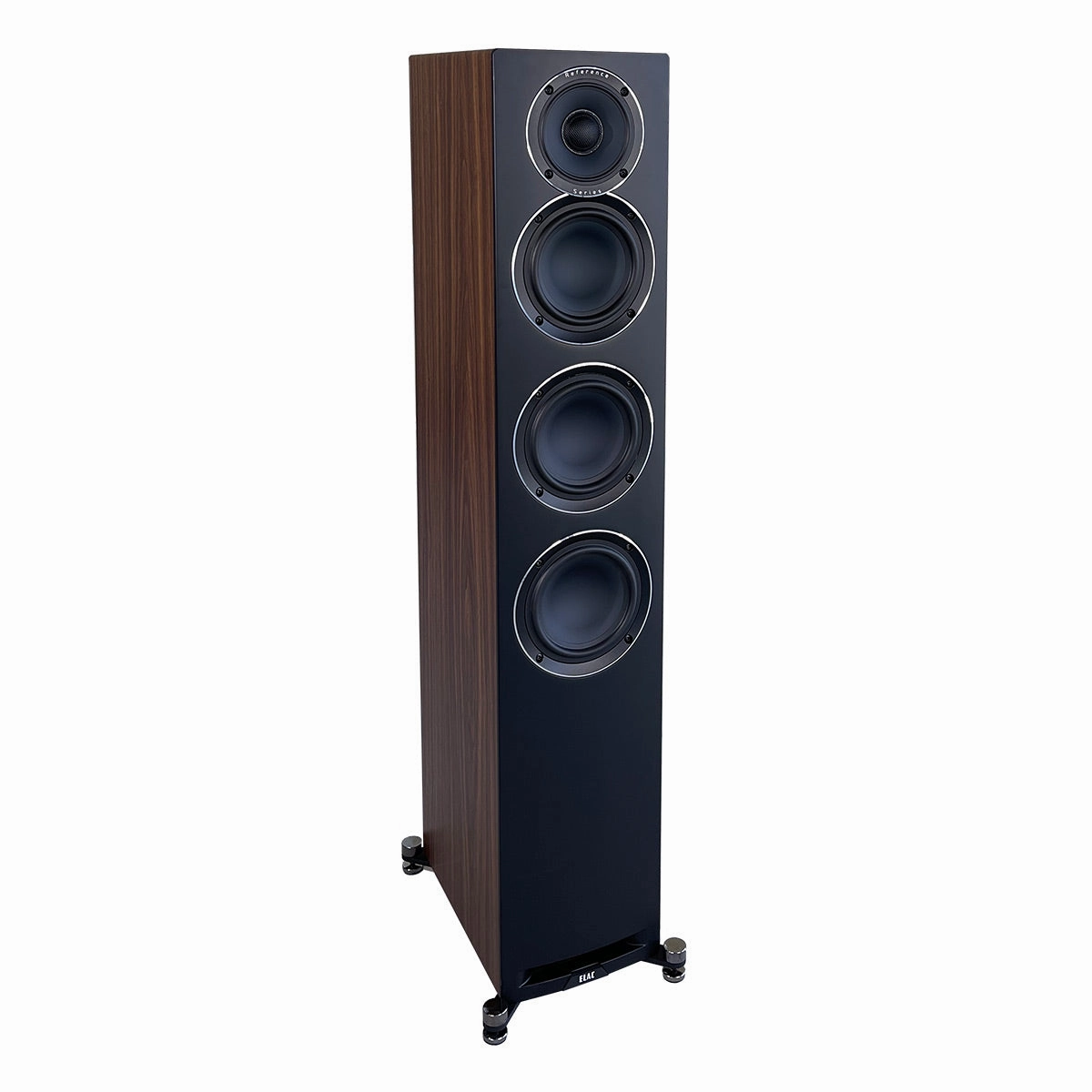 Elac UFR52 5.25 Inch Floorstanding Speaker - Each (Walnut/Black)