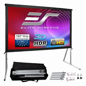 Elite Screens OMS120H2 Yard Master 2 120" CineWhite Outdoor Projector Screen Projectors & Projector Screens,Home Cinema,Video Projection