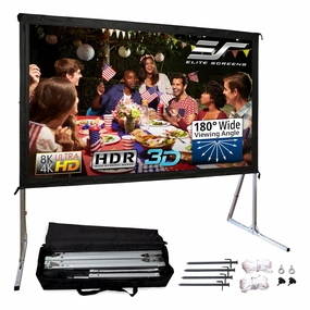 Elite Screens OMS135H2 Yard Master 2 135" CineWhite Outdoor Projector Screen Projectors & Projector Screens,Home Cinema,Video Projection