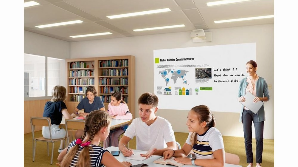 Epson BrightLink EB-770Fi - 1080P UST Laser Projector, 4100 lumens