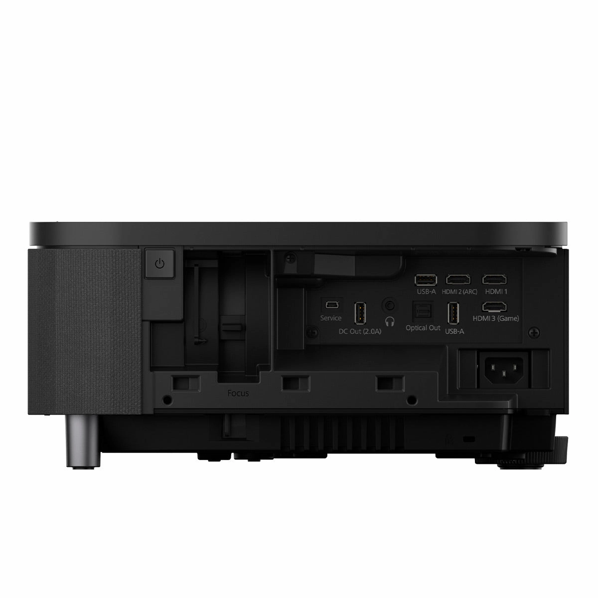 Epson EpiqVision LS800 Ultra Short-Throw 4K PRO-UHD 3-Chip Laser Projector with Smart Streaming (Black)