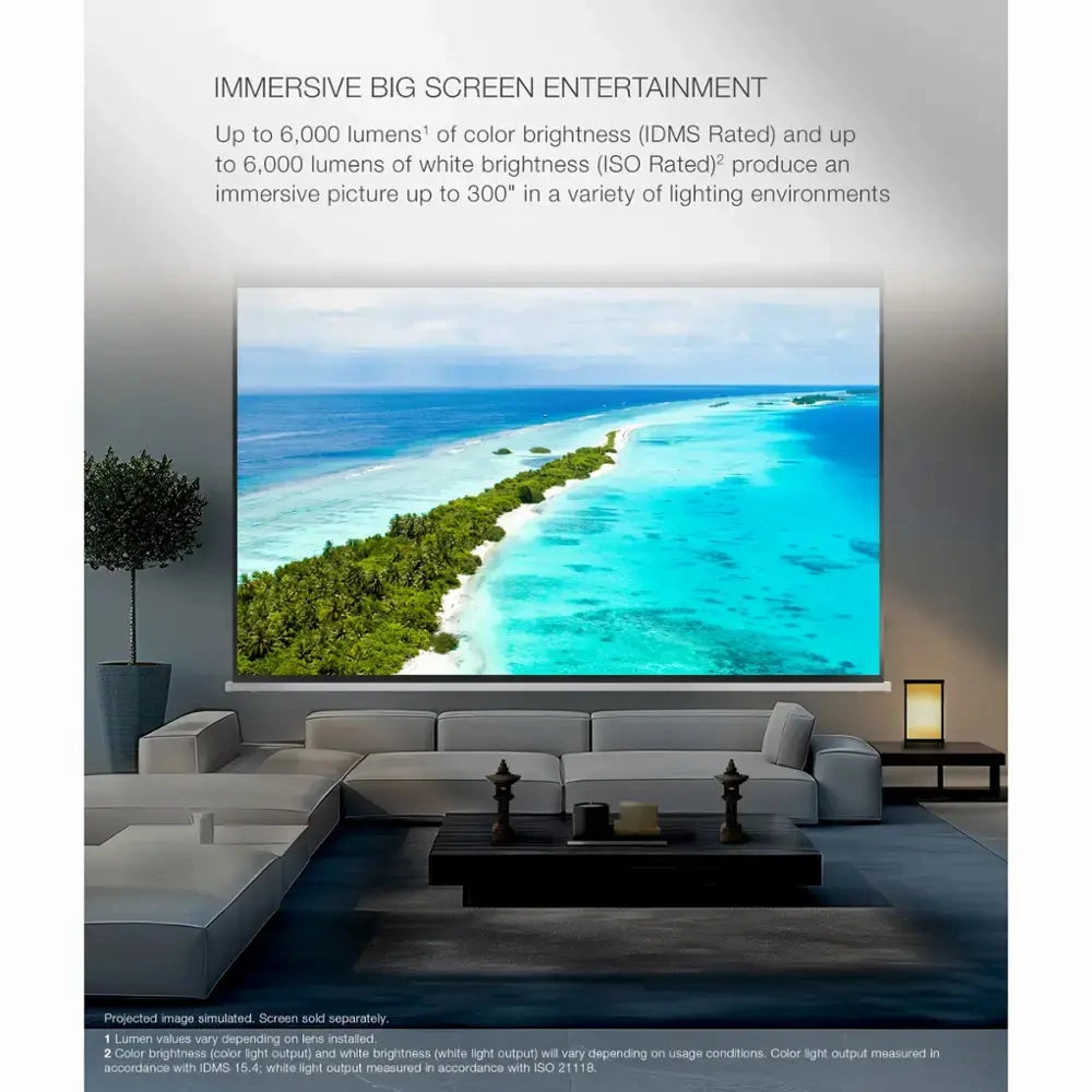 Epson QL3000 4K HDR High-Lumen 3LCD Laser Projector (Each)