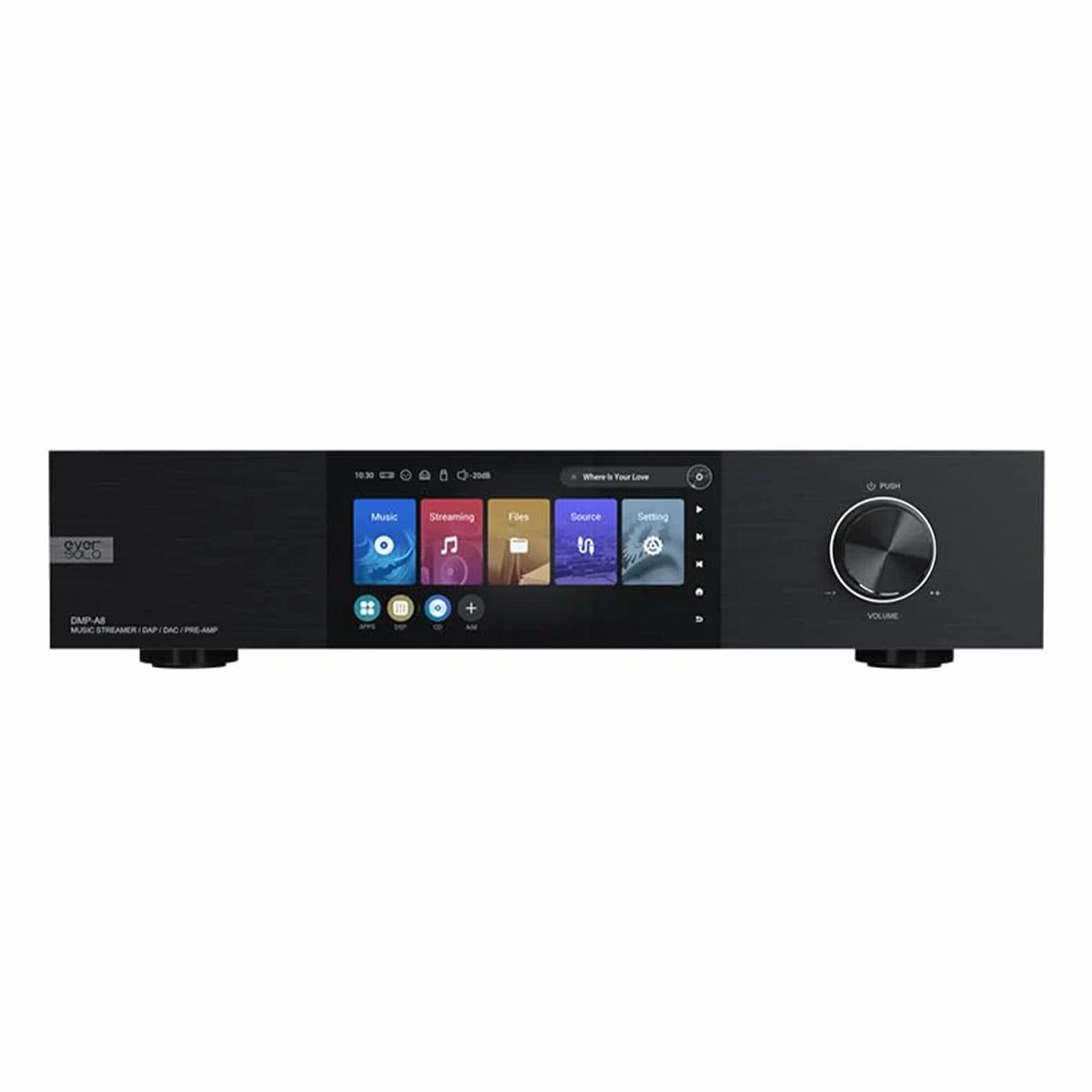 Eversolo DMP-A8 Network Streamer with Built-In DAC Music streaming,Audio Streaming,Online Music Services